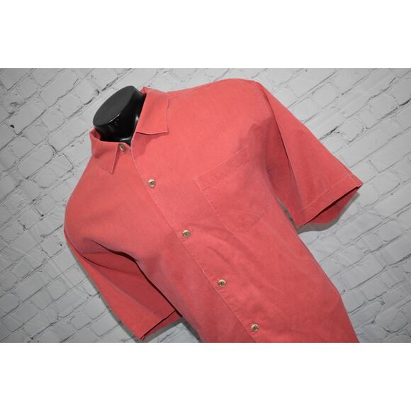Tommy Bahama Hawaiian SILK Shirt Mens Size 2XL Coconut Buttons Pink - Picture 6 of 6